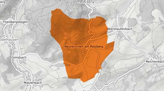 Mietspiegelkarte Neunkirchen am Potzberg